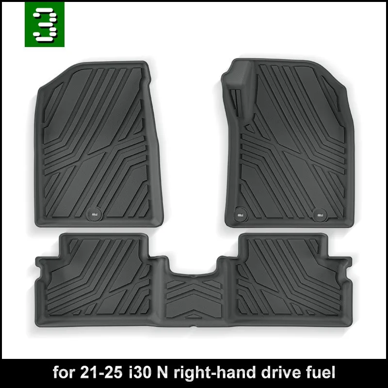 

Use for 2021-2025 new Hyundai i30 RHD car carpet All-Weather car Floor Mat Fit For Hyundai i30 waterproof car floor mat