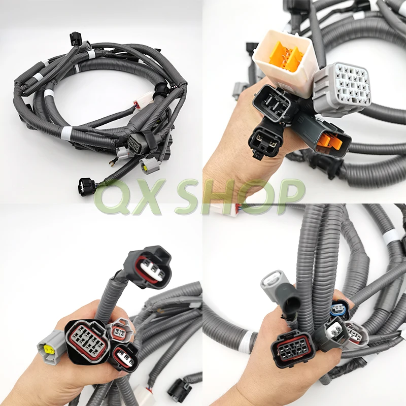 4HK1 Engine Wire Harness 8-98002897-7 For Sumitomo Hitach ZAX200-3 240-3 270-3 Excavator Parts Good Quality 8980028977