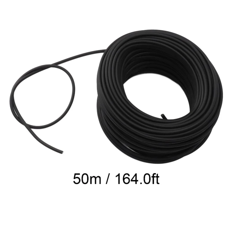 5 مللي متر سياج إلكتروني سلك الجهد العالي سبيكة الداخلية الأساسية مزدوجة معزول نبض كابل لحديقة الزراعة 50 متر/164.0ft