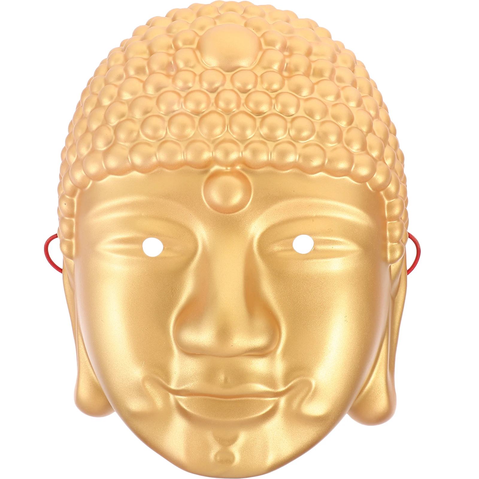 

Buddha Head Mask Distinctive Costume Accessories LED Culture Enthusiast Masquerade Pvc Multi-function Party
