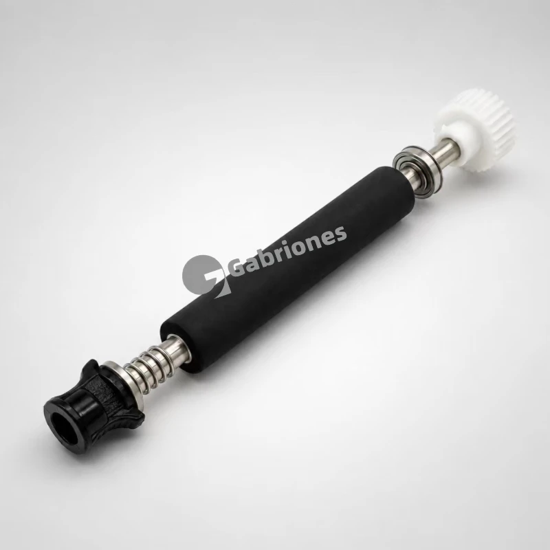 New Compatible TSC MH240 MH241 Platen Roller Rubber Roller Shaft for Industrial Barcode Label Printer Replacement Parts