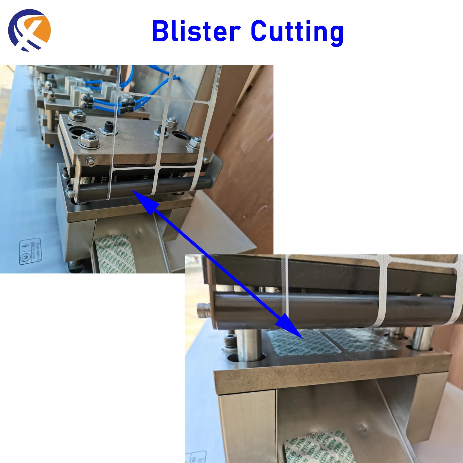 DPP-88 CE Certificate Automatic Small Flat Plate Pill Tablet Packaging Machine Blister Packing Machine