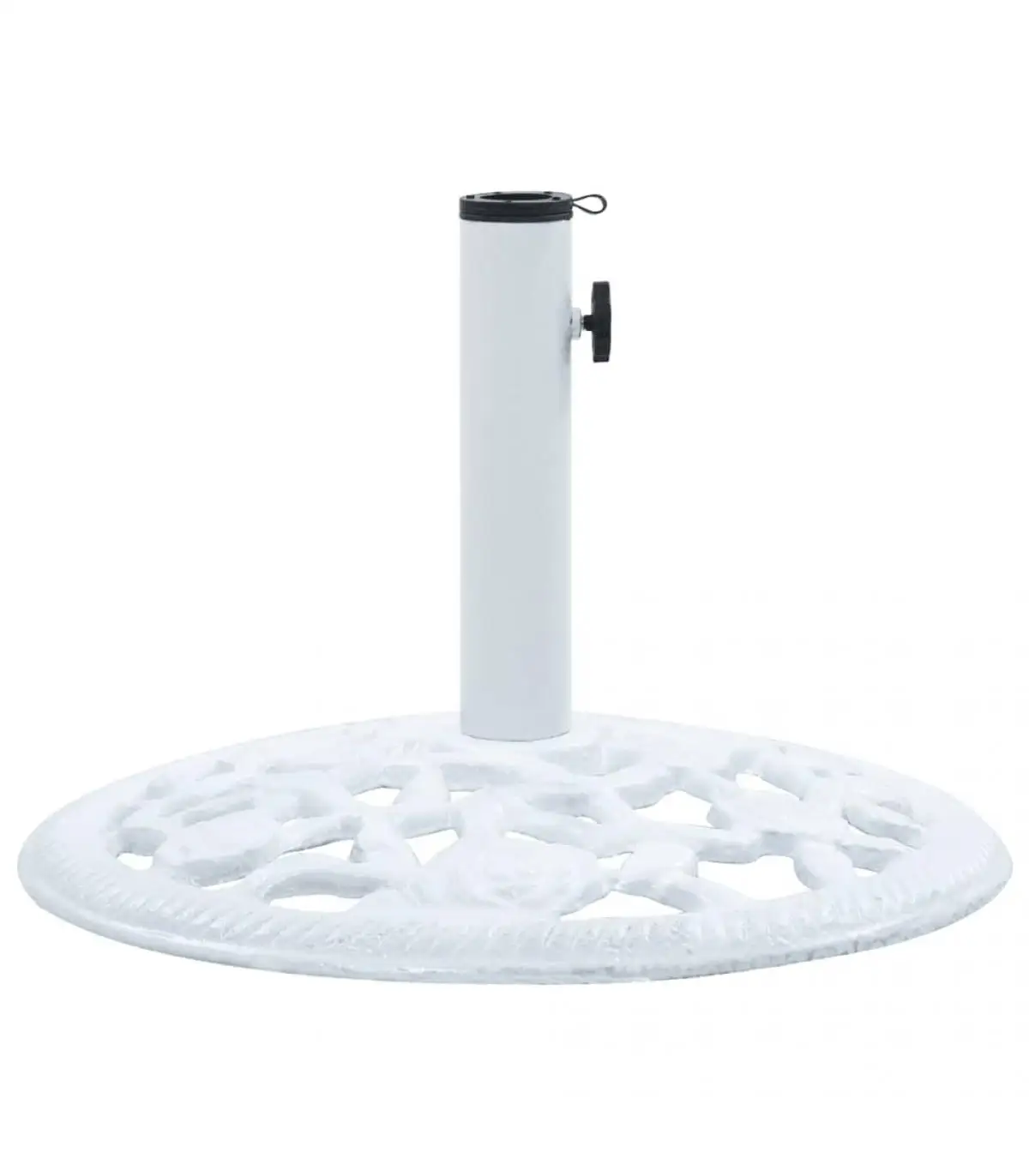 Umbrella Bases White Cast Iron Umbrella Base 12 kg 48 cm