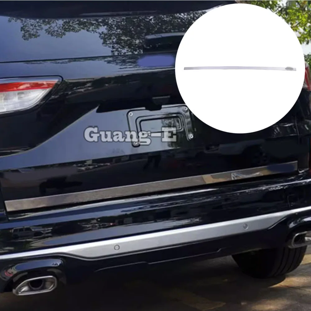 

Car Rear Door Trunk Lid Tailgate Strip Trim Decoration Frame Exterior Accessories For Ford Escape/Kuga 2020 2021 2022 2023 2024