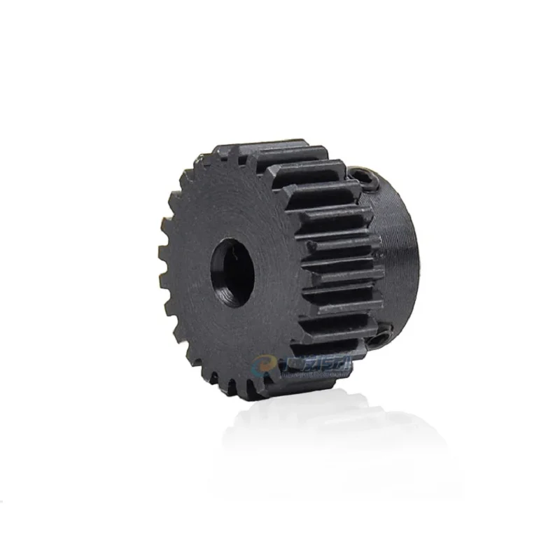 1Pcs 1Mod Spur Gear Metal Transmission Gear 4-15mm Bore 45# Steel 1M 15/16/17/18/20/24/25/30/35 Tooth Pinion Motor Convex Gear