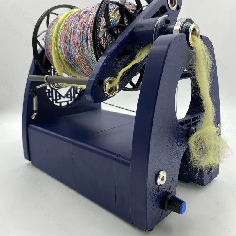 Professional Large Electric Spinning Wheel Premium Maker Tool for Plant Fibers Pet Hair Handspun Art Yarn DIY Crafts Maker Tool