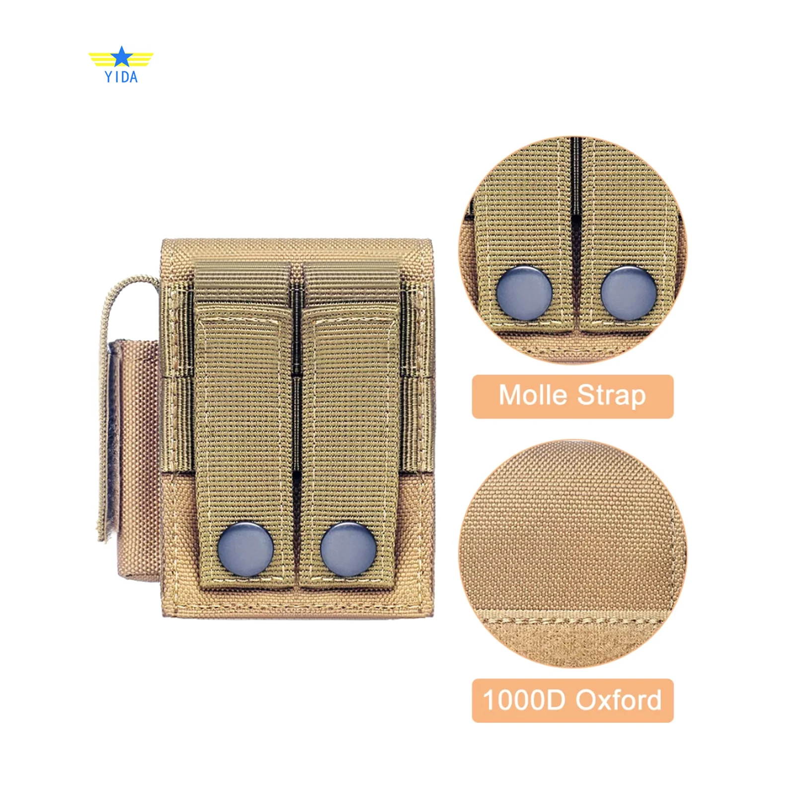 Tactical Molle Pouch Utility EDC Gadget Gear Bag Cigarette Pouch Holde Nylon high quality pouch Belts can be worn multicolor