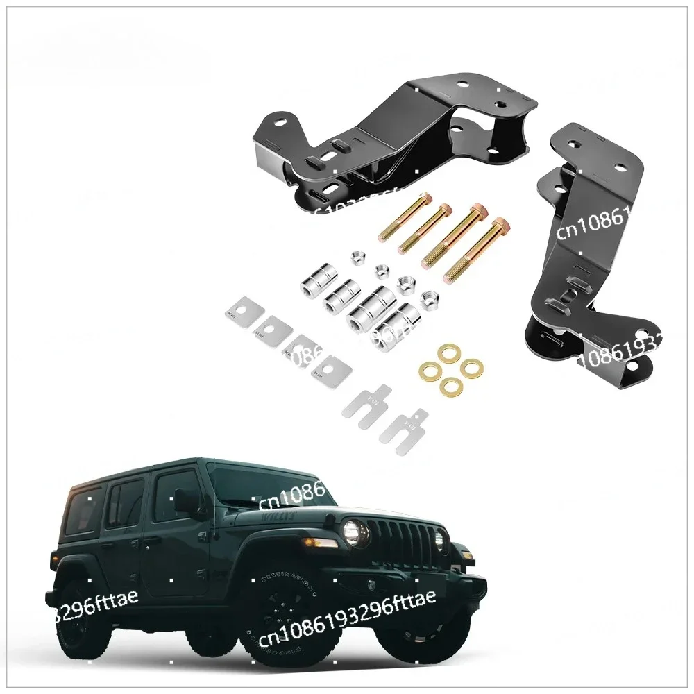 

2.5-4" Geometry Correction Front Control Arm Drop Bracket for 2018 -UP Jeep Wrangler JL Arms Support Frame