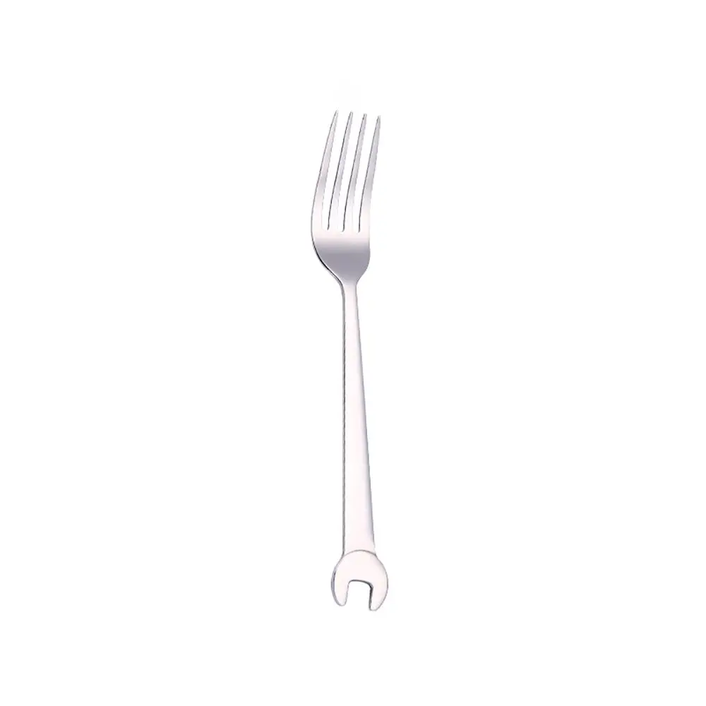 

Creative 1 pcs Coffee Spoon Smooth Edge Tea Fork Stainless Steel Home Cutlery Tableware Kitchen Accessories Dinner Spoon