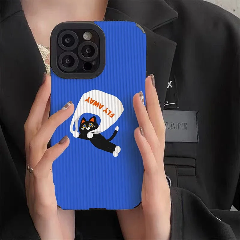 Fly Alway Cute Cat Phone Cases for Iphone 11 Iphone 16 Pro Max Iphone 13 Pro Max Iphone 14 Pro Max Iphone 15 Pro Max Case