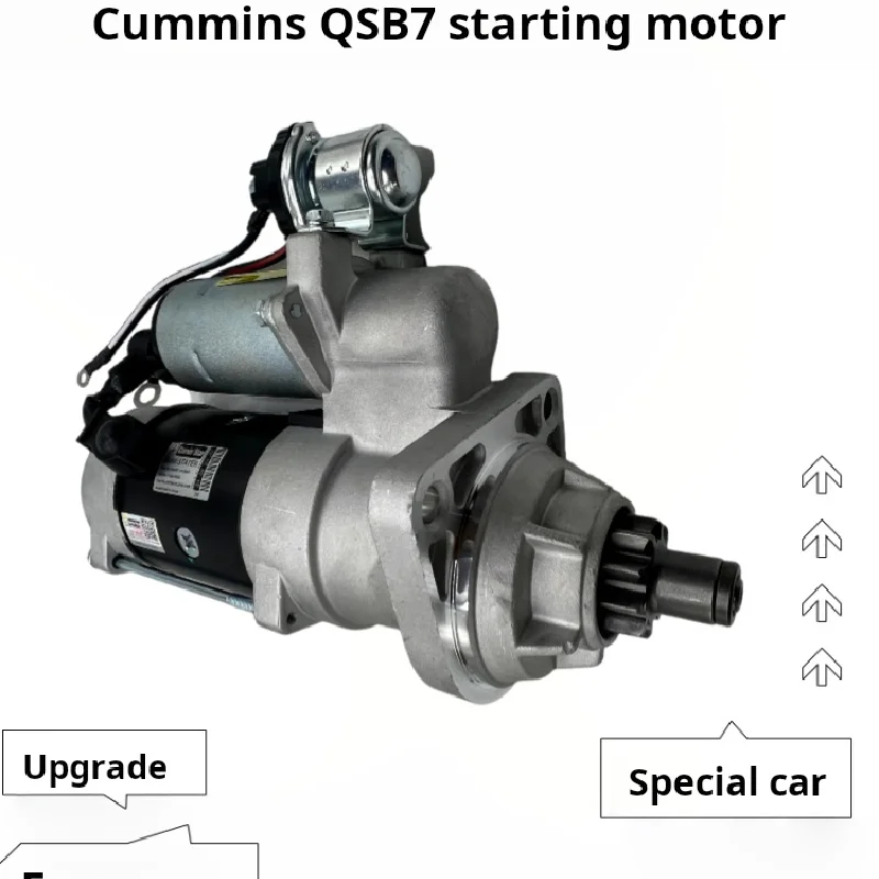 For Cummins QSB7 QSB6 Engine Starting Motor 5340058 Starter 8201043 Starter 29MT Excavator Parts