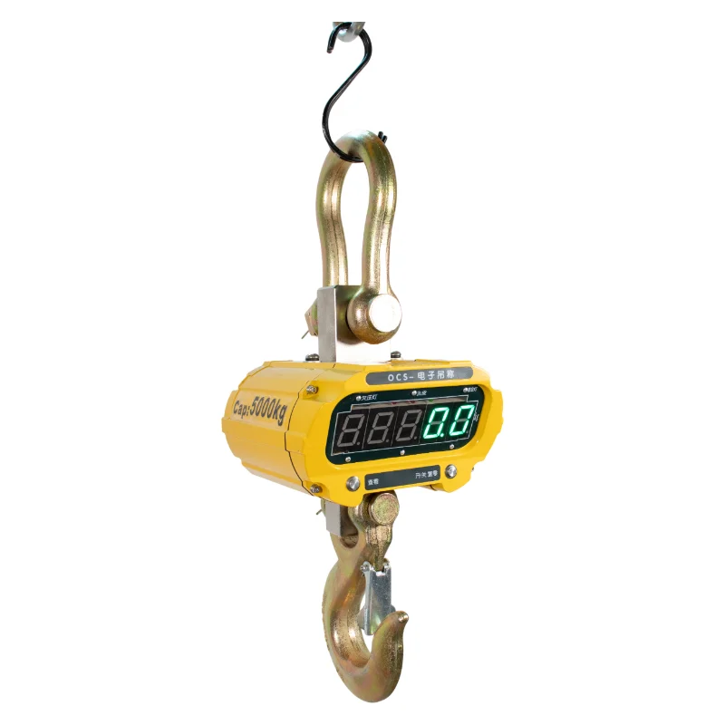 High Precision Wireless Digital Hanging Scale 3T, Industrial Heavy Duty Lifting Tool