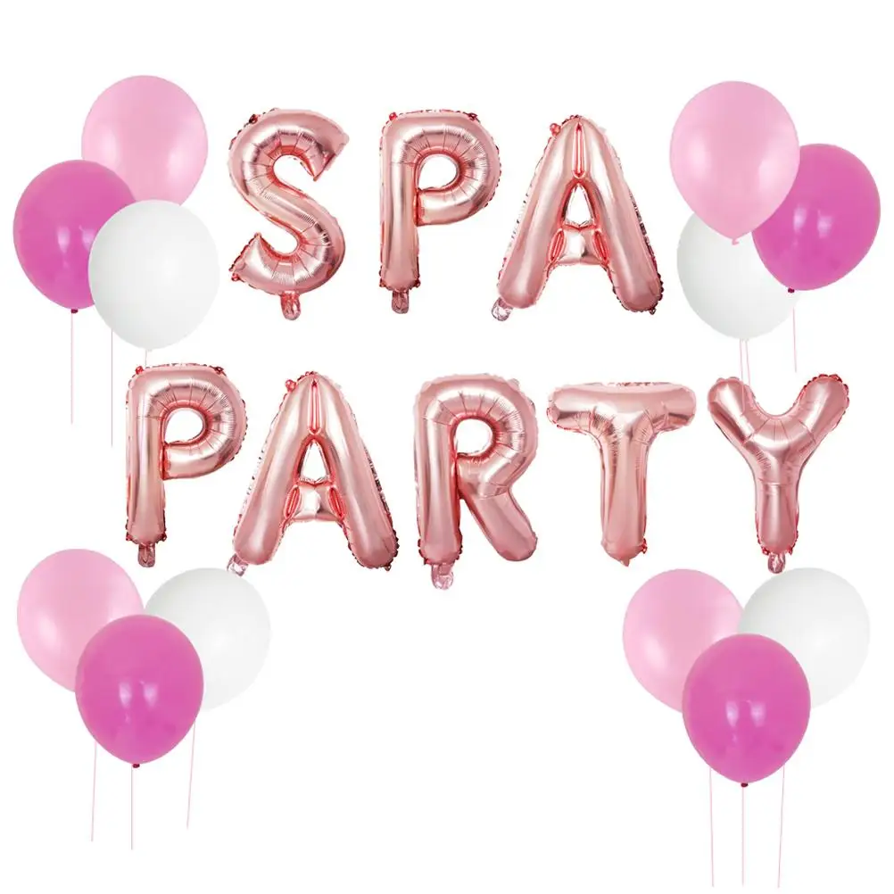 

Birthday Decorative Balloon Spa Balloons for Party Emulsion Decoration Supplies