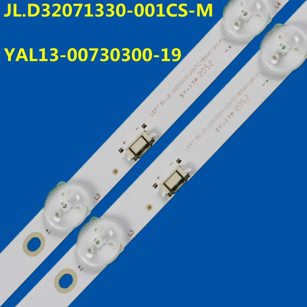 20PCS New LED Strip for JL.D32071330-001CS-M YAL13-00730300-19 32X6 32K5C 32E381S 32K5D 32E361S ptv32e21dswn ptv32e20 ptv32e21