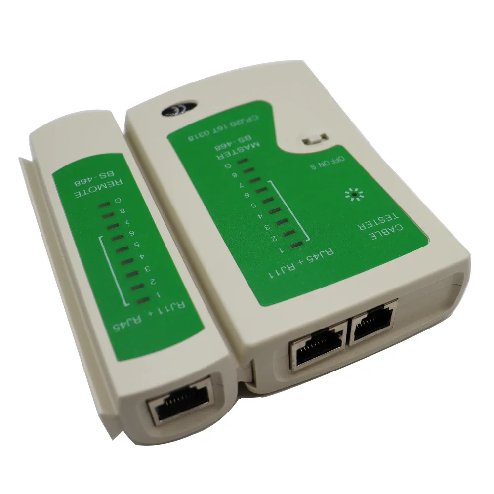 RJ45 RJ11 RJ12 Cat5 Cat6 UTP Network Cable Tester LAN Cable Tester Networking Wire Telephone Line Detector Tracker Tool