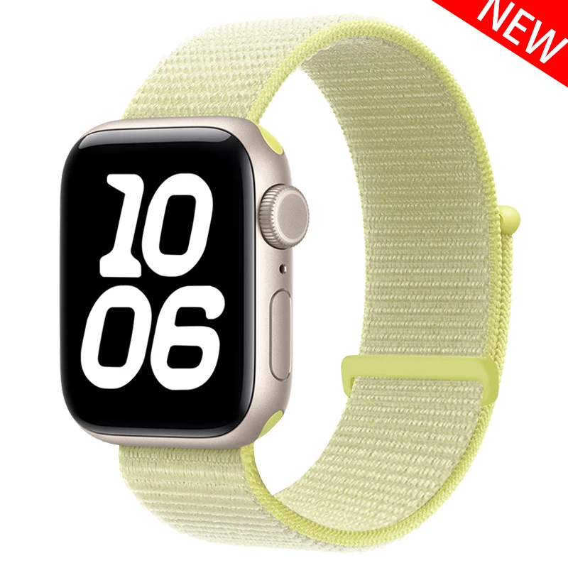 Nylonschlaufe für Apple Watch Band S11 42 mm 46 mm 40 mm 44 mm 45 mm 41 mm Smart-Gürtelarmband für IWatch 49 mm 11/10/9/8/7/6/SE/5/4 Armband