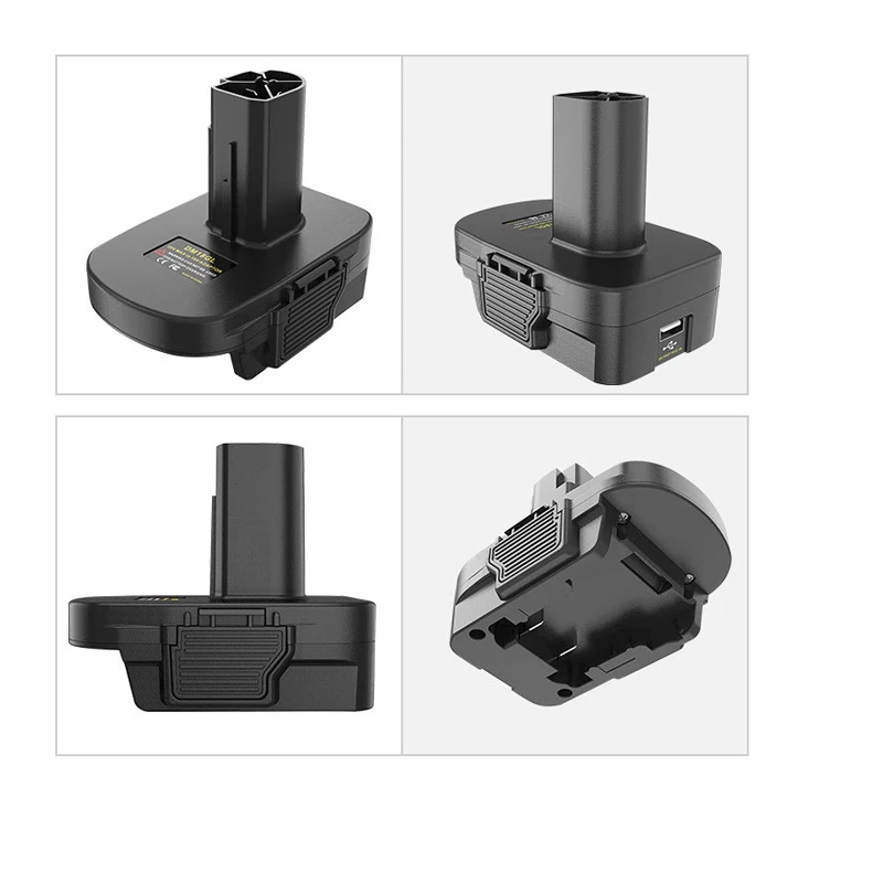 Adaptador de bateria para bateria de lítio dewalt/milwaukee 18v-20v converter para artesão 19.2v bateria de níquel de lítio