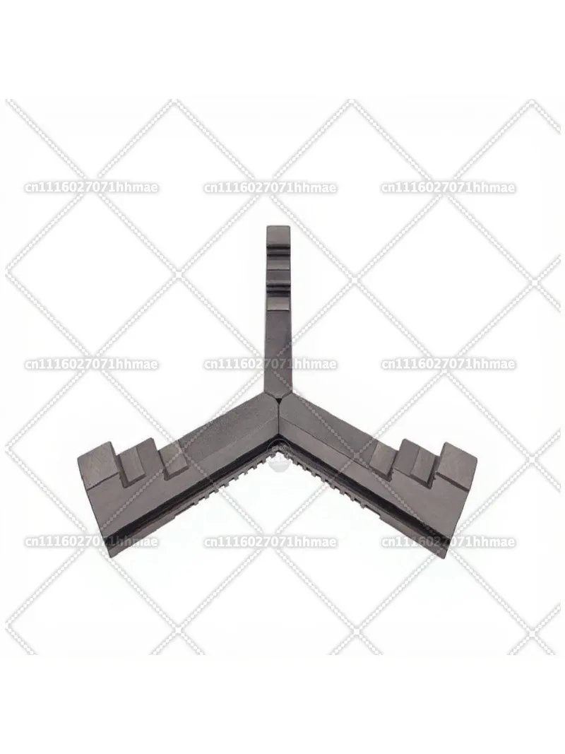 Lathe chuck three-jaw extended jaws, elevated positive and negative jaws 160 200 250 320 400 500 extended negative jaws