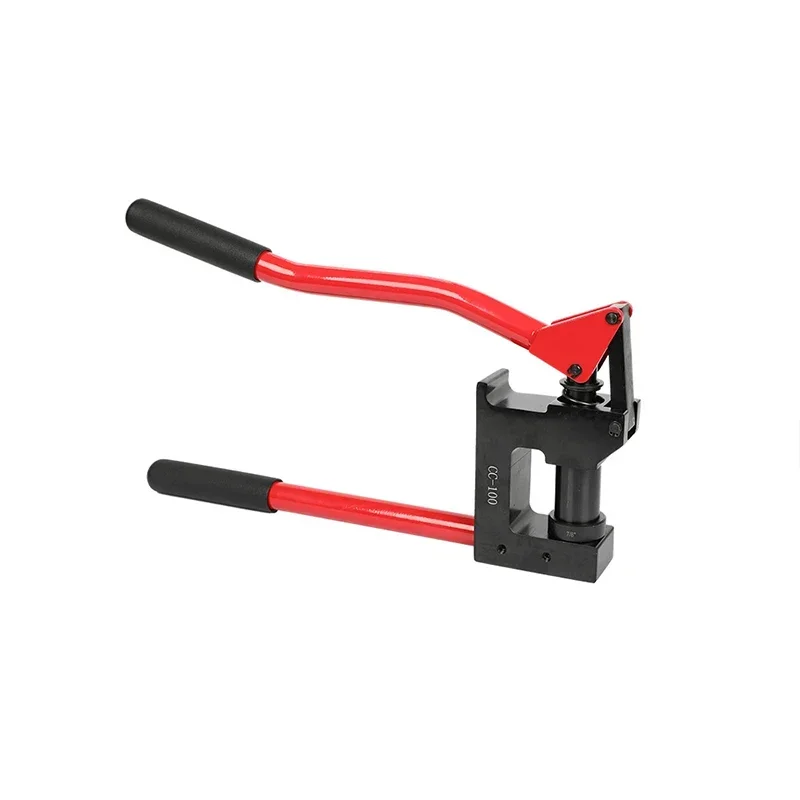 

механическая точность Для ручного дырокола CC-100 представляет собой легкий стальной инструмент для открывания отверстий для железных пластин/алюминиевых пластин.