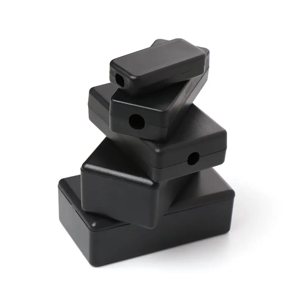 1/2pcs 5 sizes DIY ABS Plastic Enclosure Boxes Electronic Project Box Waterproof Cover Project Instrument Case