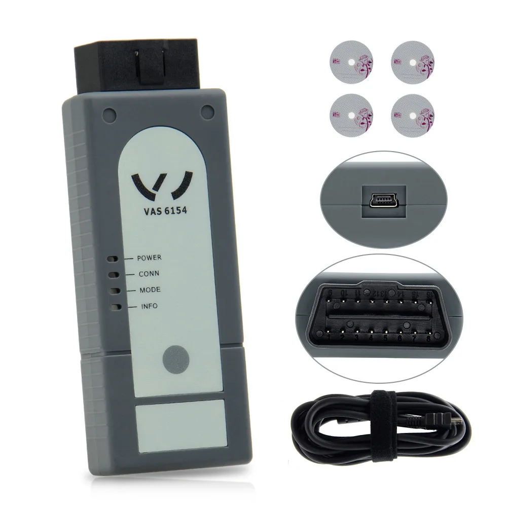 VAS6154  ODIS Scanner - Supports CAN FD & DoIP Protocol Car Diagnostic Tool Full System Diagnostic Programming view 3