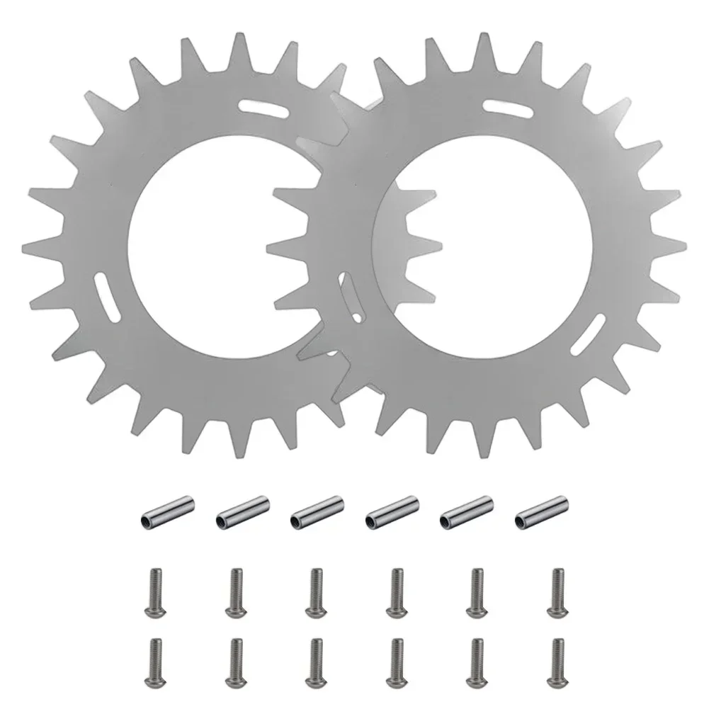Metal Grip Spikes Lawn Mower Installation Kit Included Wear Resistant Material Compatible With Lawnmower Robots