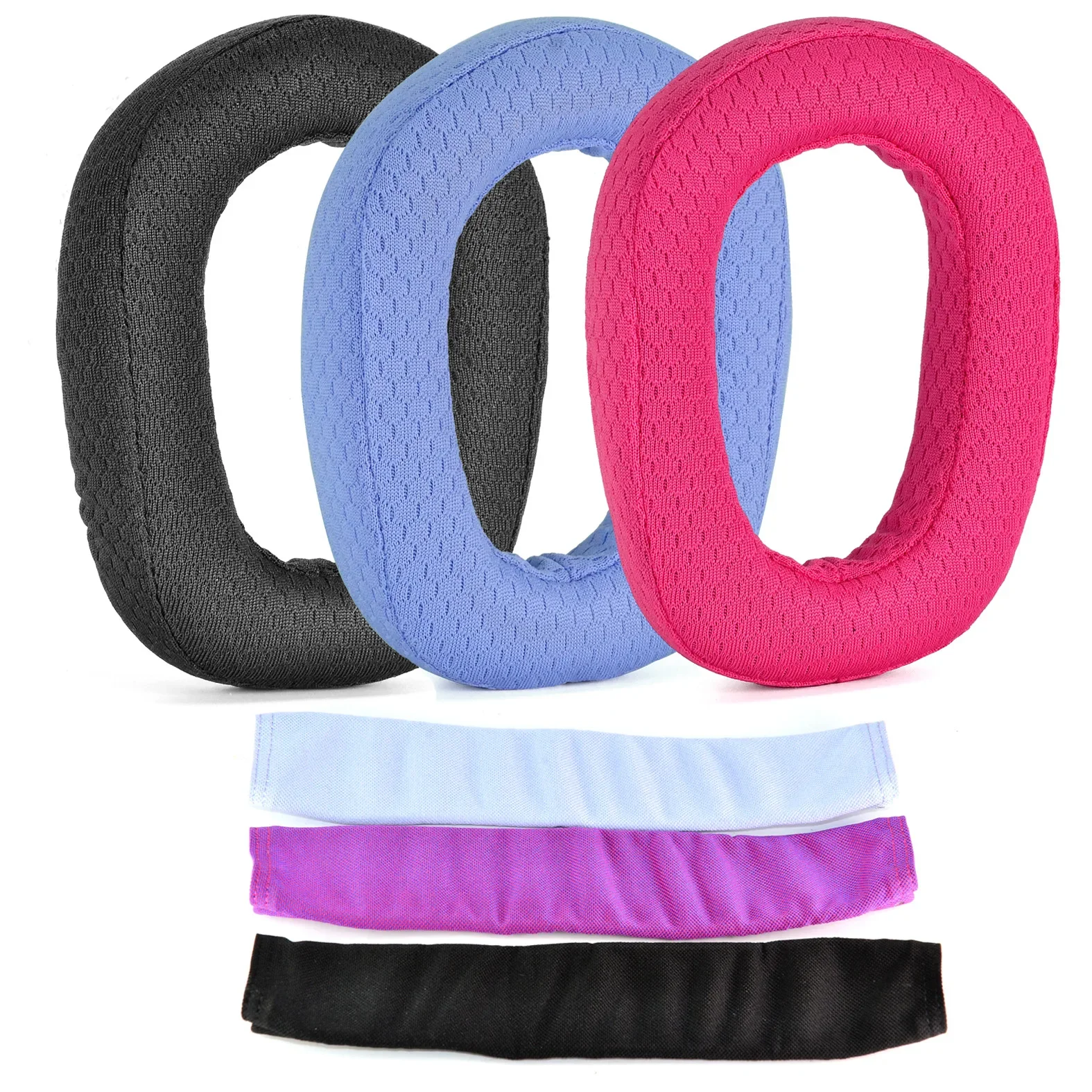 Replacement Earpads For Logitech G435 Headphones Memory Foam Ear Cushions Earmuffs Headband Ear Cushions Accessories Soft