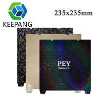 For Ender 3 V3 SE PEI Magnetic Base Build Plate 235X235mm Double Side PEI Spring Steel Sheet for Ender S1 3D Printer Heated Bed