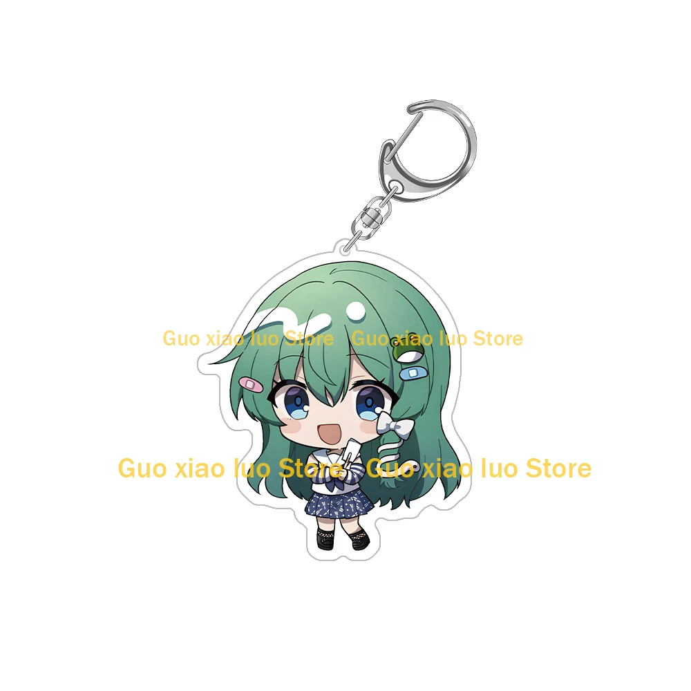 Touhou Project Koishi Komeiji Satori Komeiji Kaguya Houraisan Tewi Inaba Yukari Yakumo Chibi Anime Acrylic keychain Bag pendant