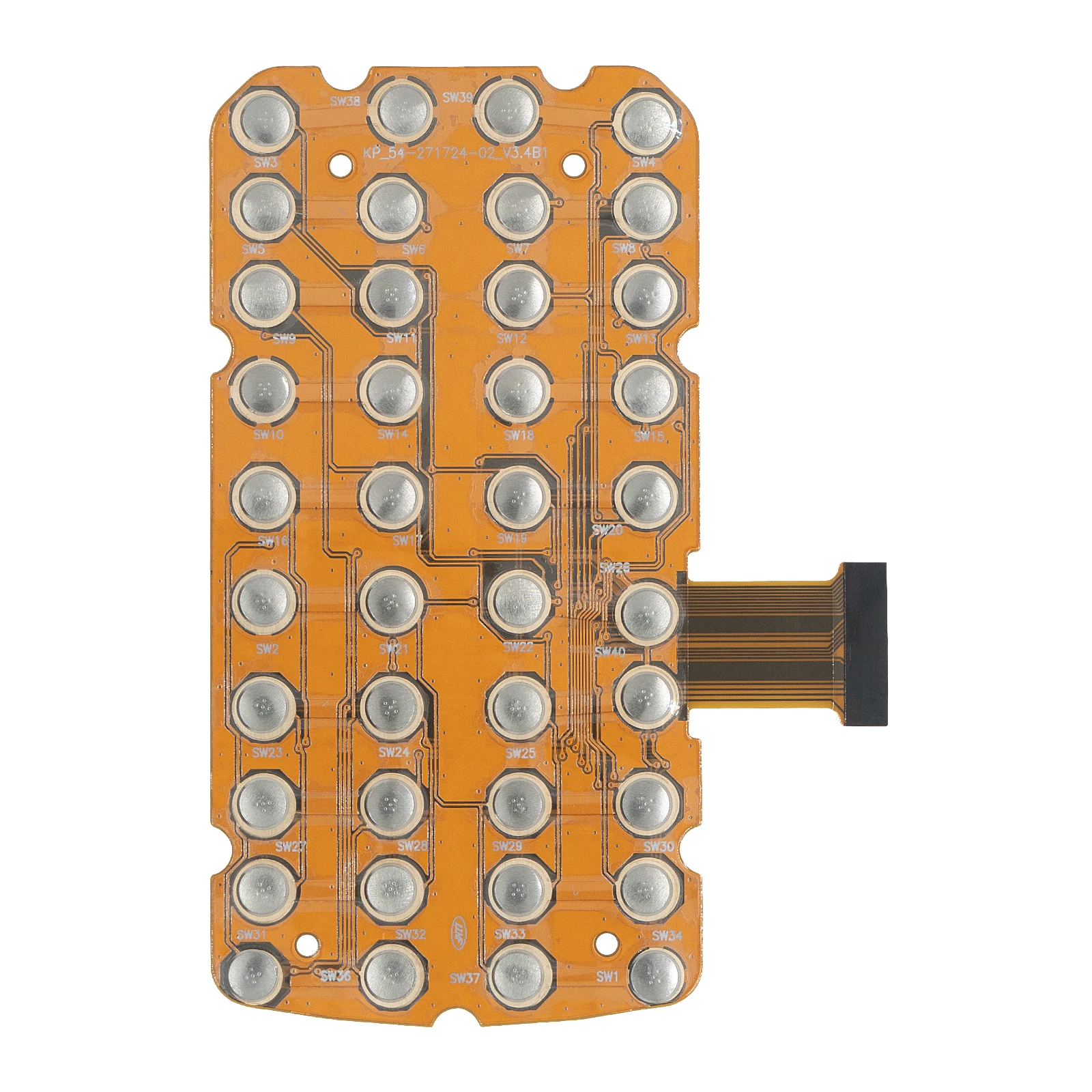 

Myler Keyswitch (38-Key) for ZEBRA MC3200 MC32N0-G MC32N0-R MC32N0-S
