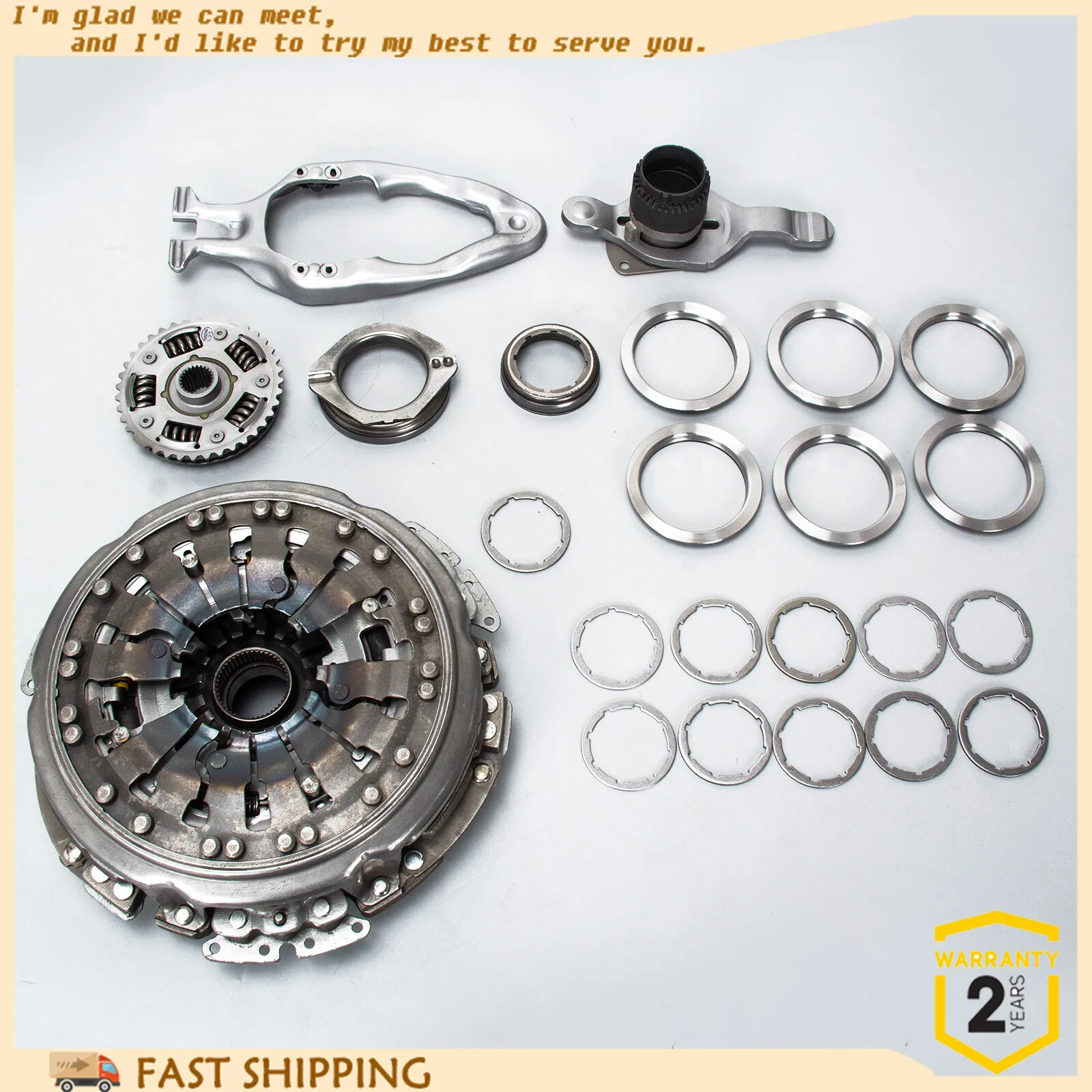 

Комплект двойного сцепления DQ300 OAM для 7-скоростного DSG Automatic A3 Golf 0AM198140L