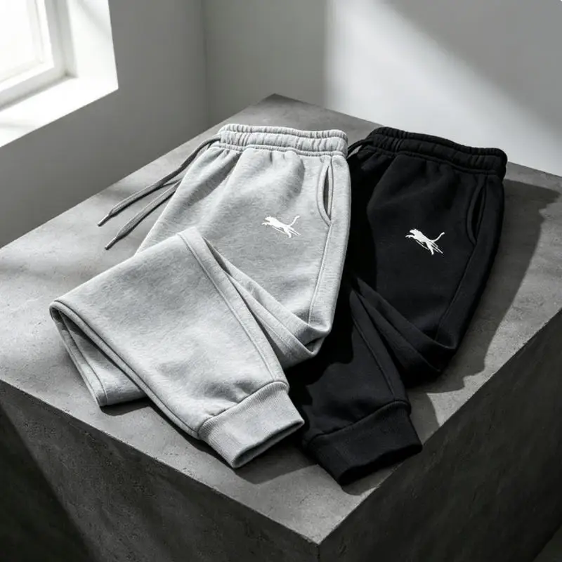 1-2 items Autumn Winter Men's Jogging Sweatpants Running Male Sport Fitness Sportswear Pants Homme Casual Trousers Pants