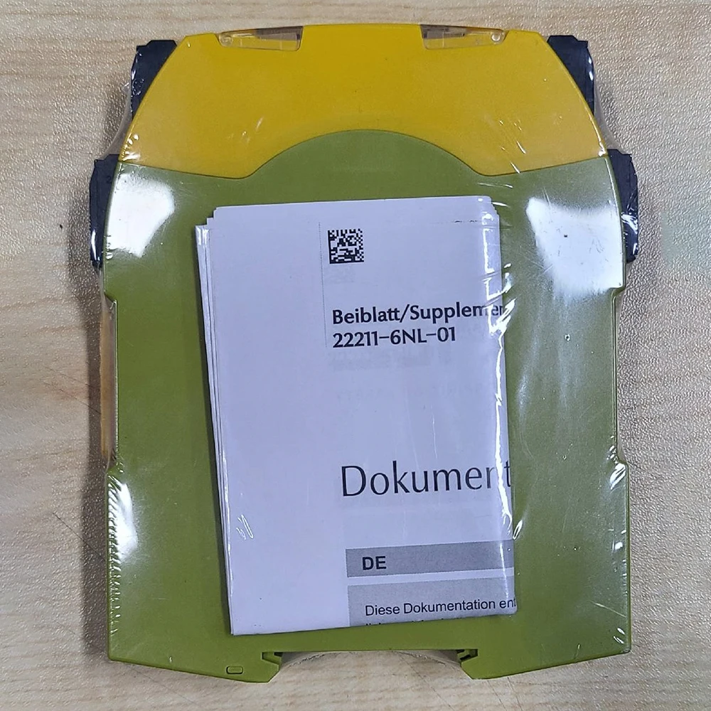 Novo para pilz pnoz s2 c 751102 24v módulo terminal de relé de segurança na caixa