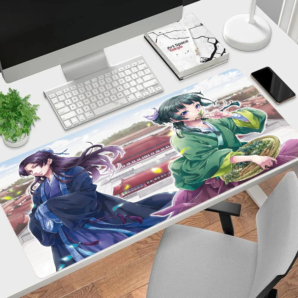 Anime The Apothecary Diaries Large XXL Thickened Mouse Pad Oversized Gaming Keyboard Notebook Table Mat