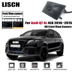 Car Front View camera For Audi Q7 4L 4LB 2010 2011 2012 2013 2014 2015 HD Night Vision waterproof Parking LOGO Front Camera