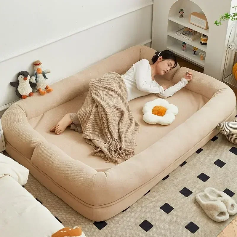 Folding Sofa Angle Adjustable Sofa Bed Sleepable Bedroom Living Room Leisure Chair Recliner Tatami Seating Furniture Beds