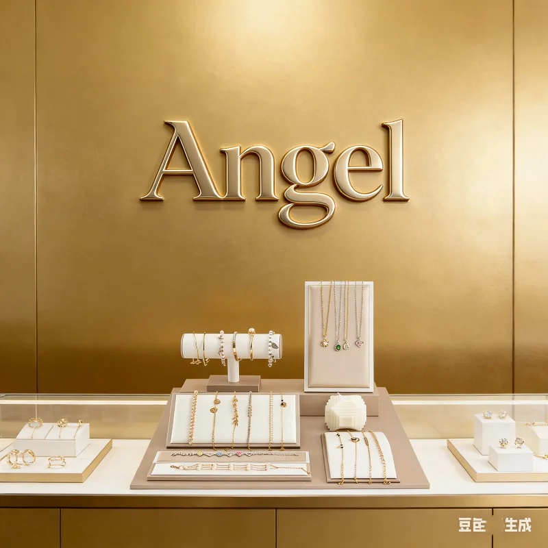 

Professional Jewelry Display Stand for Bracelets Necklaces Earrings Multi-Layer Anti-Slip Showcase Tray Organizer for Instagram