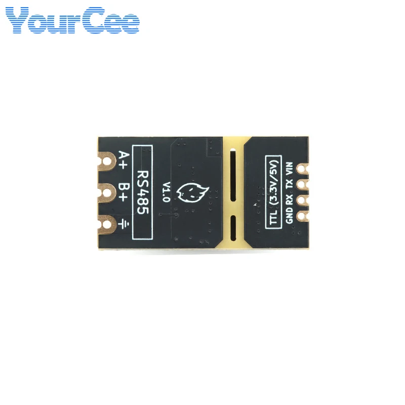 10 pz/1 pz Isolato TTL a RS485 Modulo Scheda di Livello Seriale Automatico Reverse Ad Alta Velocità 2 Mbps Isolamento di Comunicazione Half-duplex