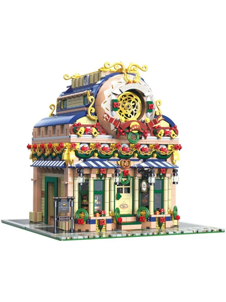 

MOC Famous City Dubai Kayan Tower Model Building Block Infinity Tower 1:800 Scale Creative Brick Creative Assembly Toy Kid Gifts