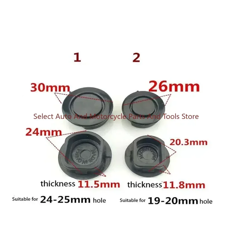 Suitable for Car Front and Rear Bumper Reversing Warning Radar Probe Plug Hole Decorative Cap Cap Plug Plug Button