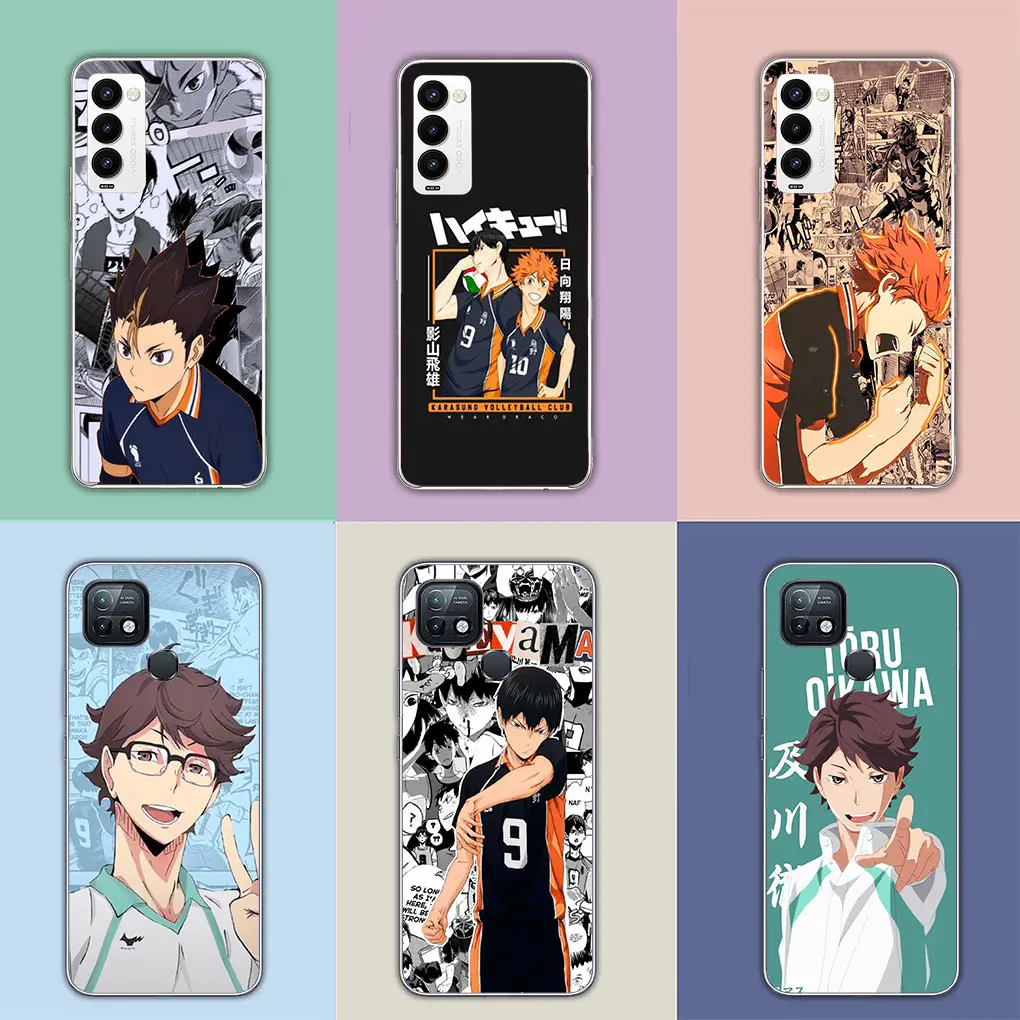 Toru Oikawa Haikyuu Shoyo Hinata Phone Cover Case for Motorola Moto G13 G14 G53 G54 G62 G72 G82 G84 E13 E20 G42 G32 G23 G22