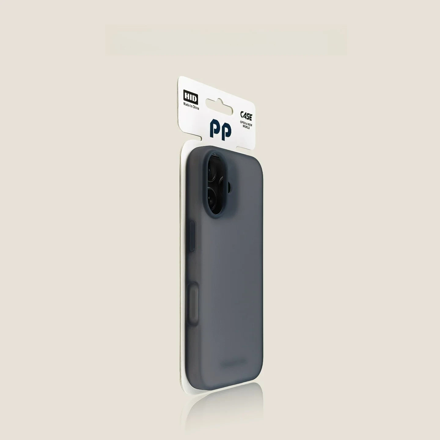 Basic Shell With Rear Large Hole Panel For iPhone 17 Pro Max 16 Pro 15 Pro 14 Translucent Lens Rim Outer Case Frame Shell Cover