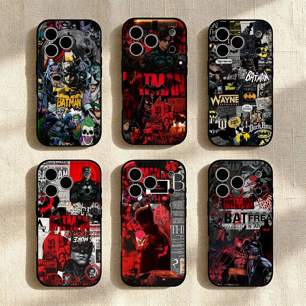 Cool-H-Batmans-S Modische Handyhülle für iPhone 17/16/15/13/14 Pro Max/ 11Plus/X/Xr/Xs Max/12mini