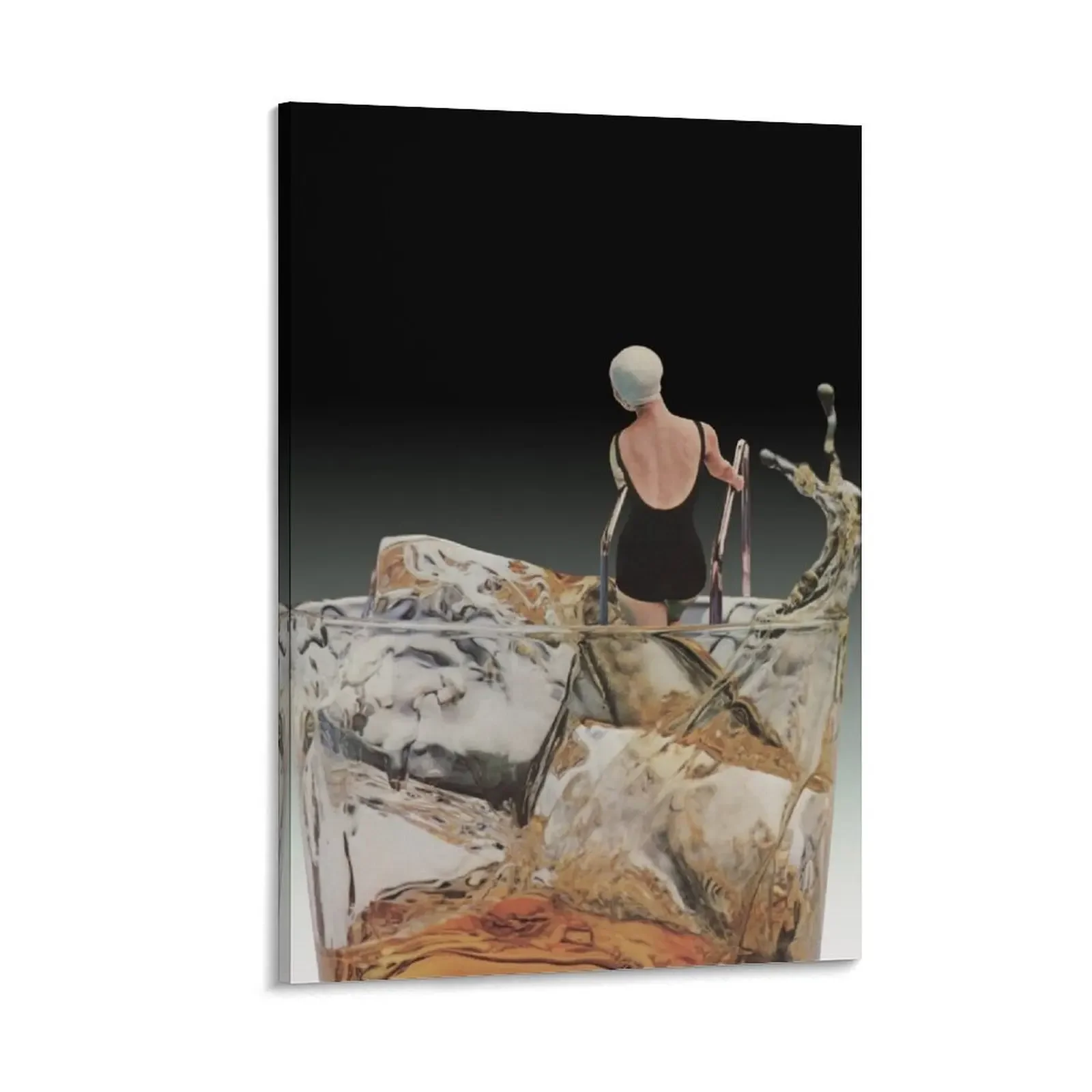 

On The Rocks Canvas Painting home decoration luxury anime room decor