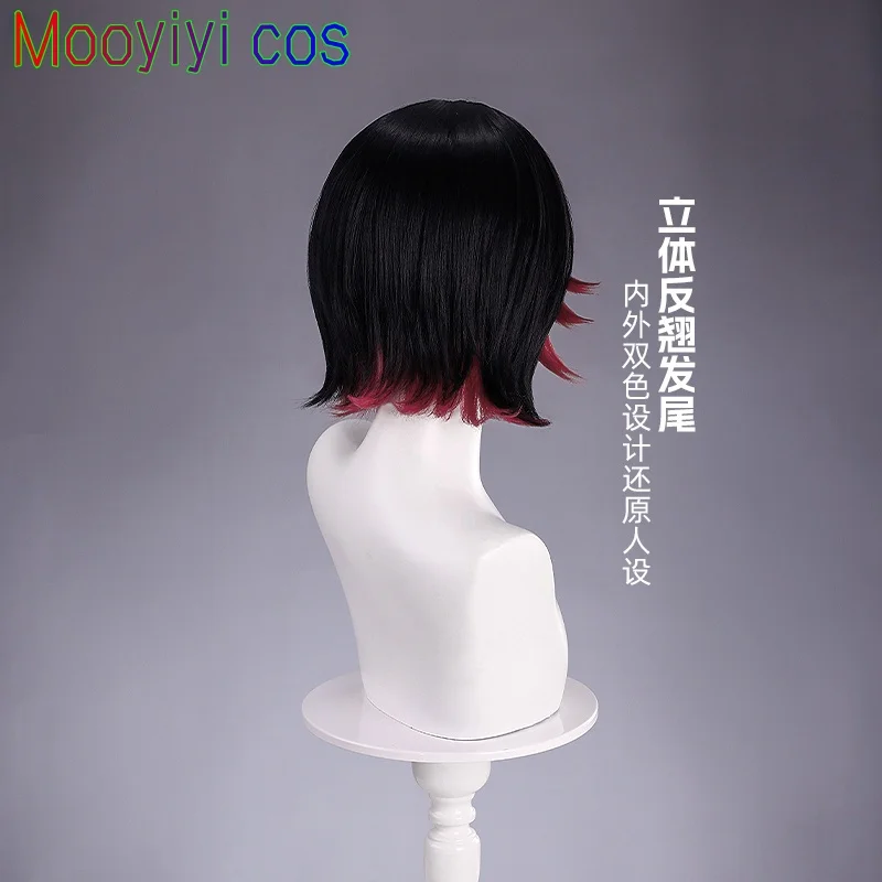 ZZZ جديد Mooyiyi cos Ellen Joe شعر مستعار تأثيري هالوين عيد الميلاد لعب الأدوار حفلة كوميدية Zenless منطقة صفر