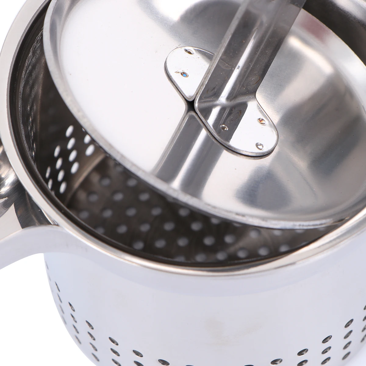 

Stainless Steel Potato Masher Press Juicer Lemon Squeezer Garlic Crusher Food Mill Kitchen Tool Dishwasher Safe Non