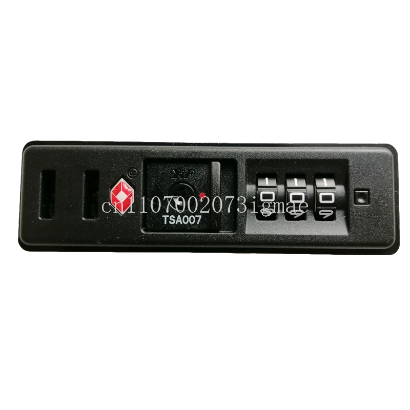 

TSA007YIF customs code lock box bag fixed zipper box 16023 lock code embedded 16009