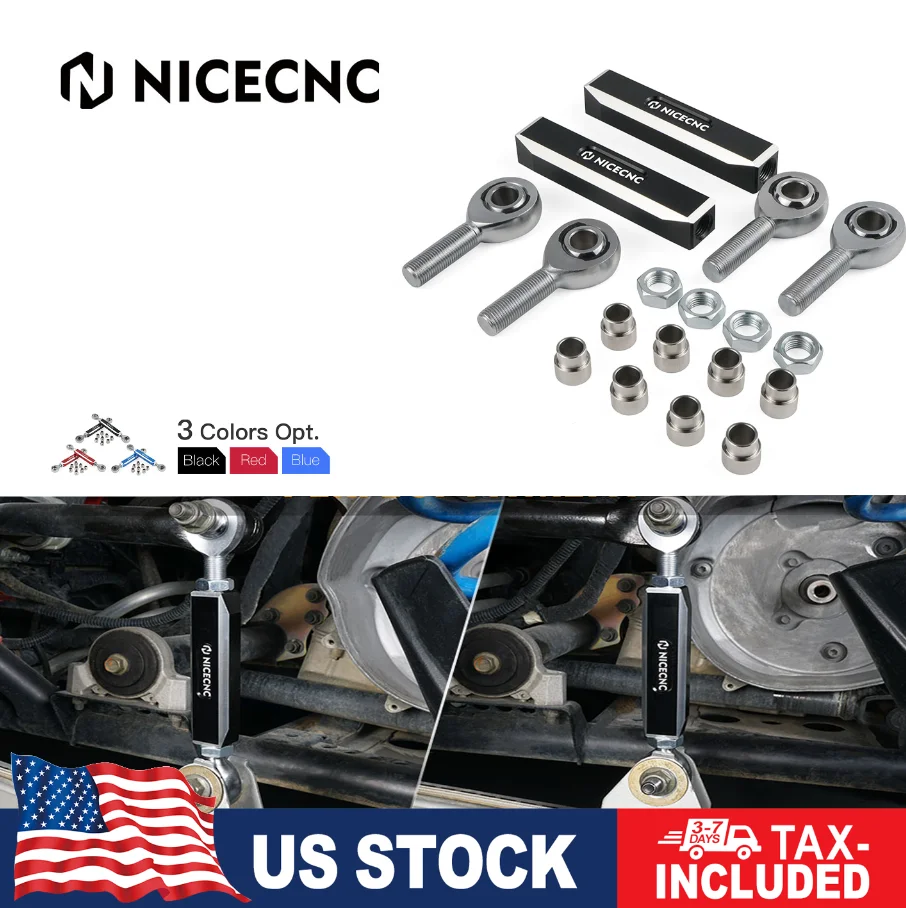 

For RZR XP 1000 Front & Rear Sway Bar Link Kit for Polaris RZR XP 4 1000 RZR TURBO 4 2019-2020 RZR XP TURBO 2017-2021 ATV Parts