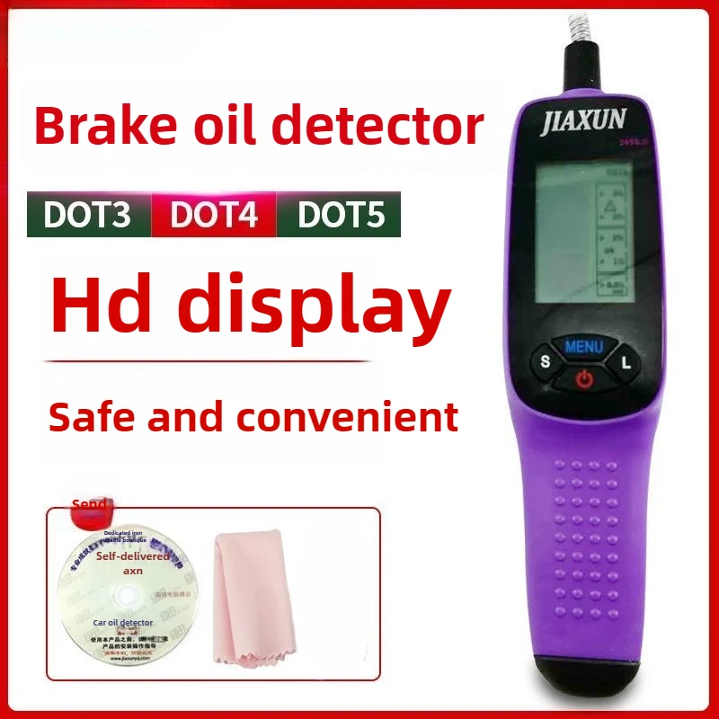 

Brake Fluid Detector Brake Fluid Quality Tester Digital Display Test Pen Moisture Impurity Water Content Analysis