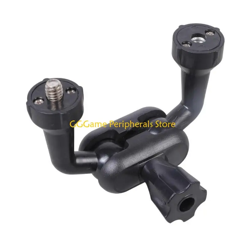 U55B 12cm Photography Screw Converter 1/4 Male Female Threaded Rotating Adapter Lightweight For Camera Microphones